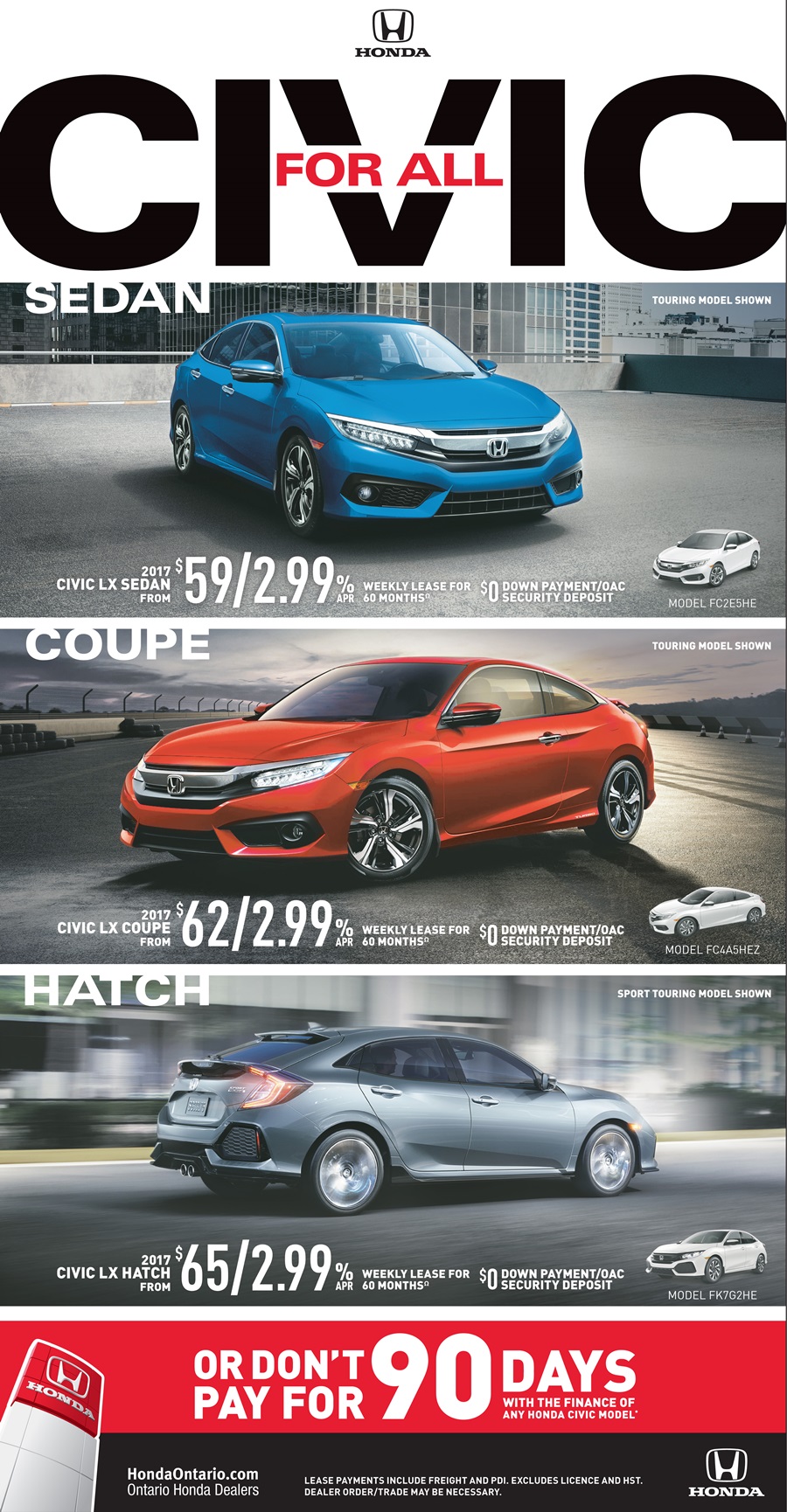 Honda New Specials Honda New Specials